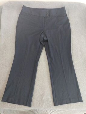 Rafaella The Curvy Boot High Rise Pants Navy Blue 14P Career Workwear
